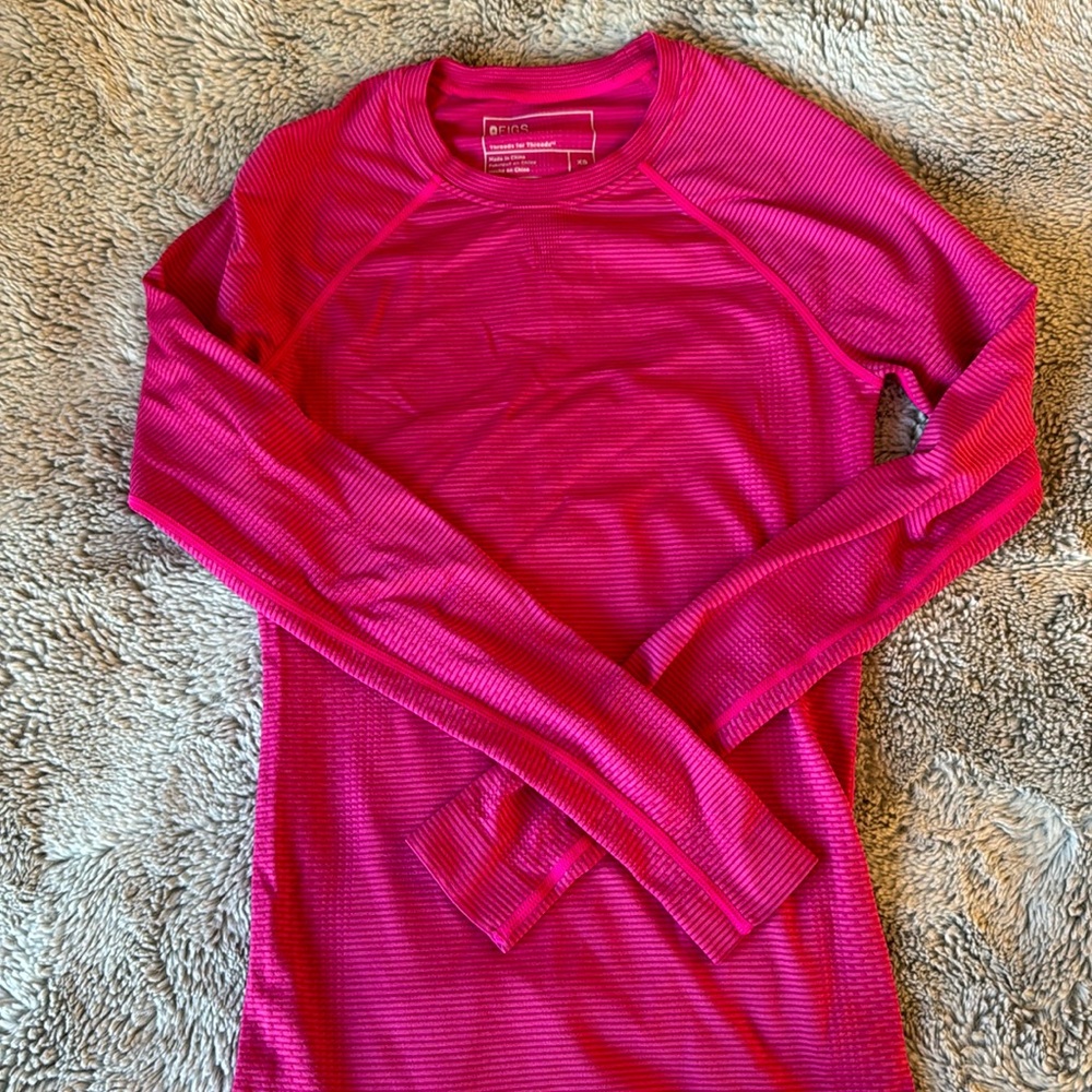 Figs salta underscrub pink stripe